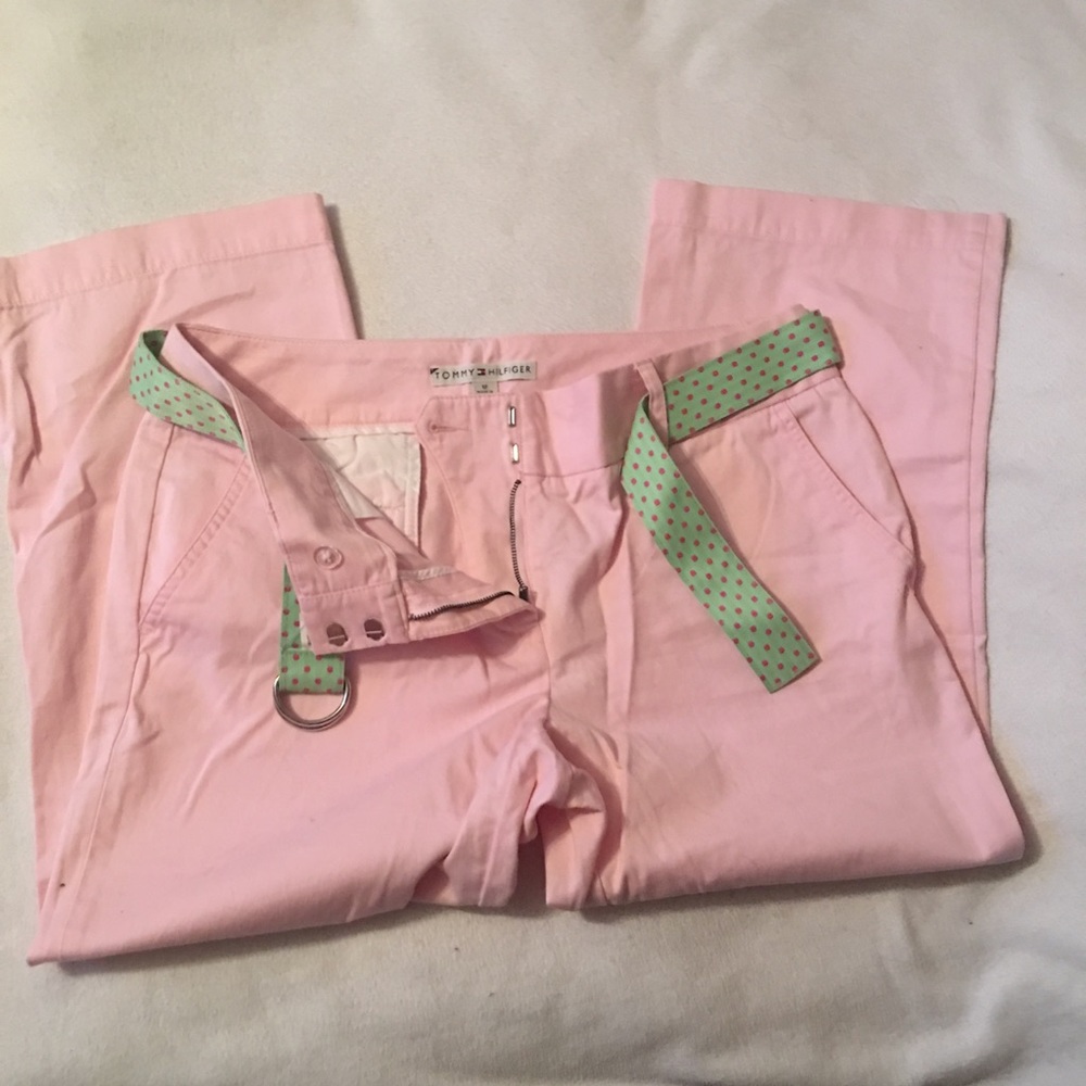 Tommy Hilfiger Pink Capris